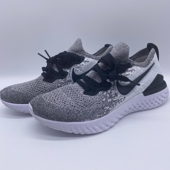 Nike Epic React Flyknit 2 Oreo Size 11.5 - Picture 4 of 6